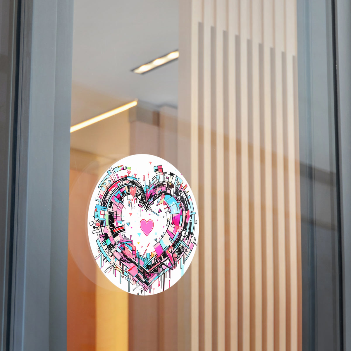 Discord of the Heart - Vinyl Laptop Sticker