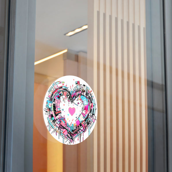 Discord of the Heart - Vinyl Laptop Sticker