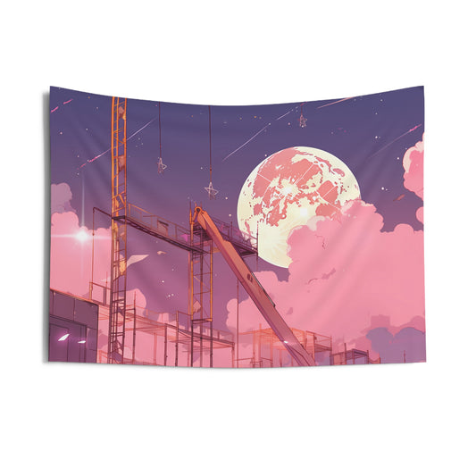 World's a Stage - Lofi Anime Wall Tapestry