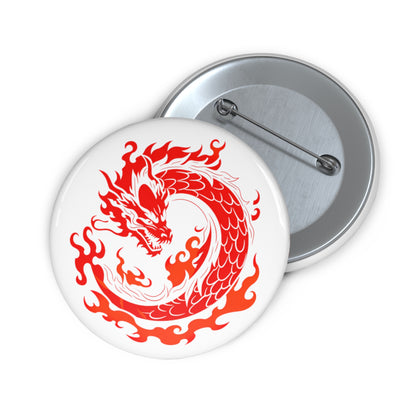 Red Dragon Clan - Anime Button Pin