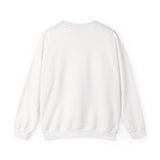 White sweatshirt on a white background