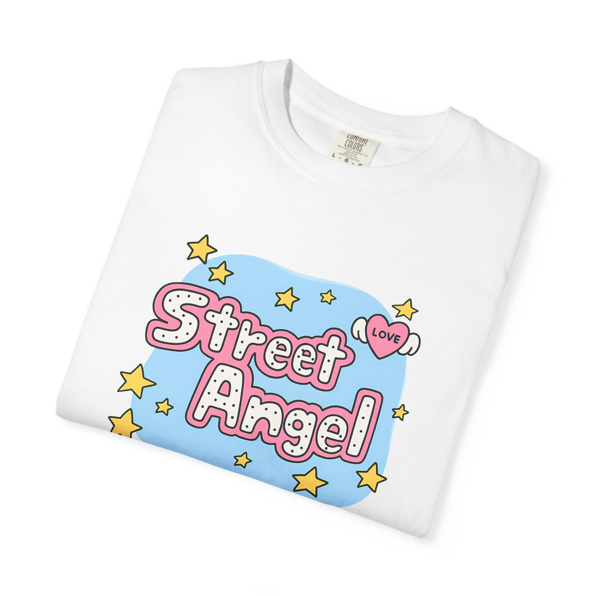 Street Angel - Cute Girly Graphic T-Shirt
