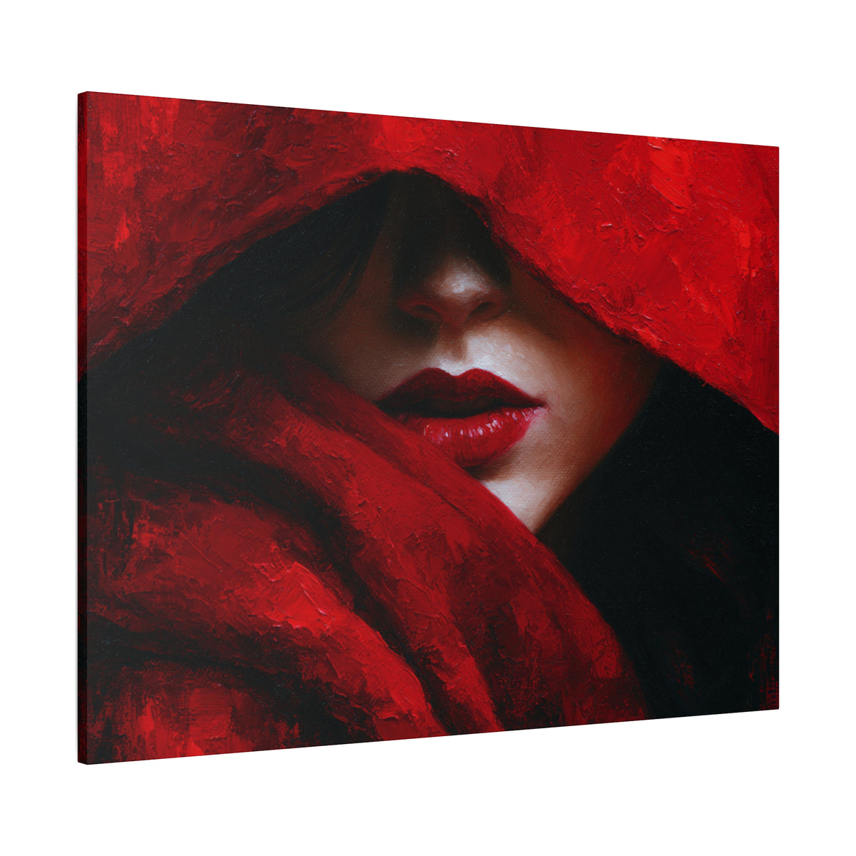 Riding Hood - Textured Fantasy Wall Art