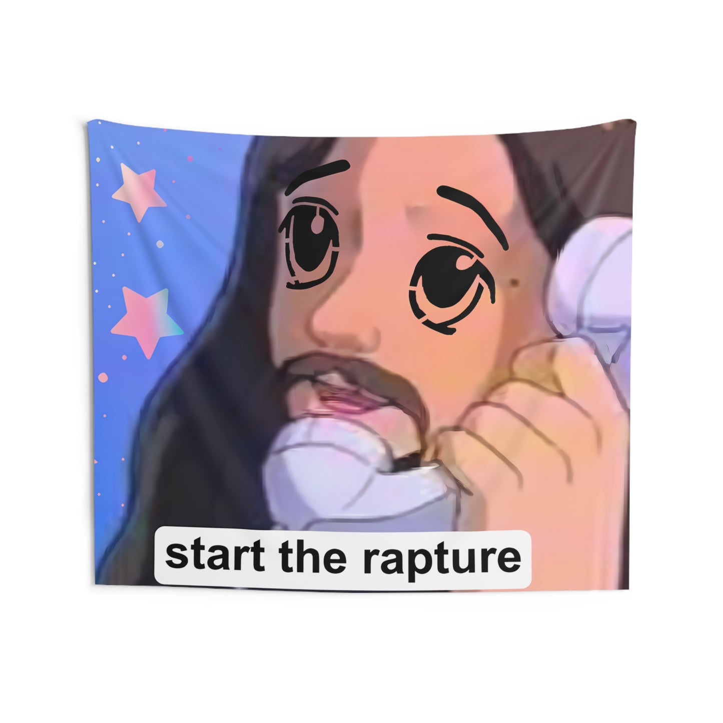 Start the Rapture Milady Wall Tapestry