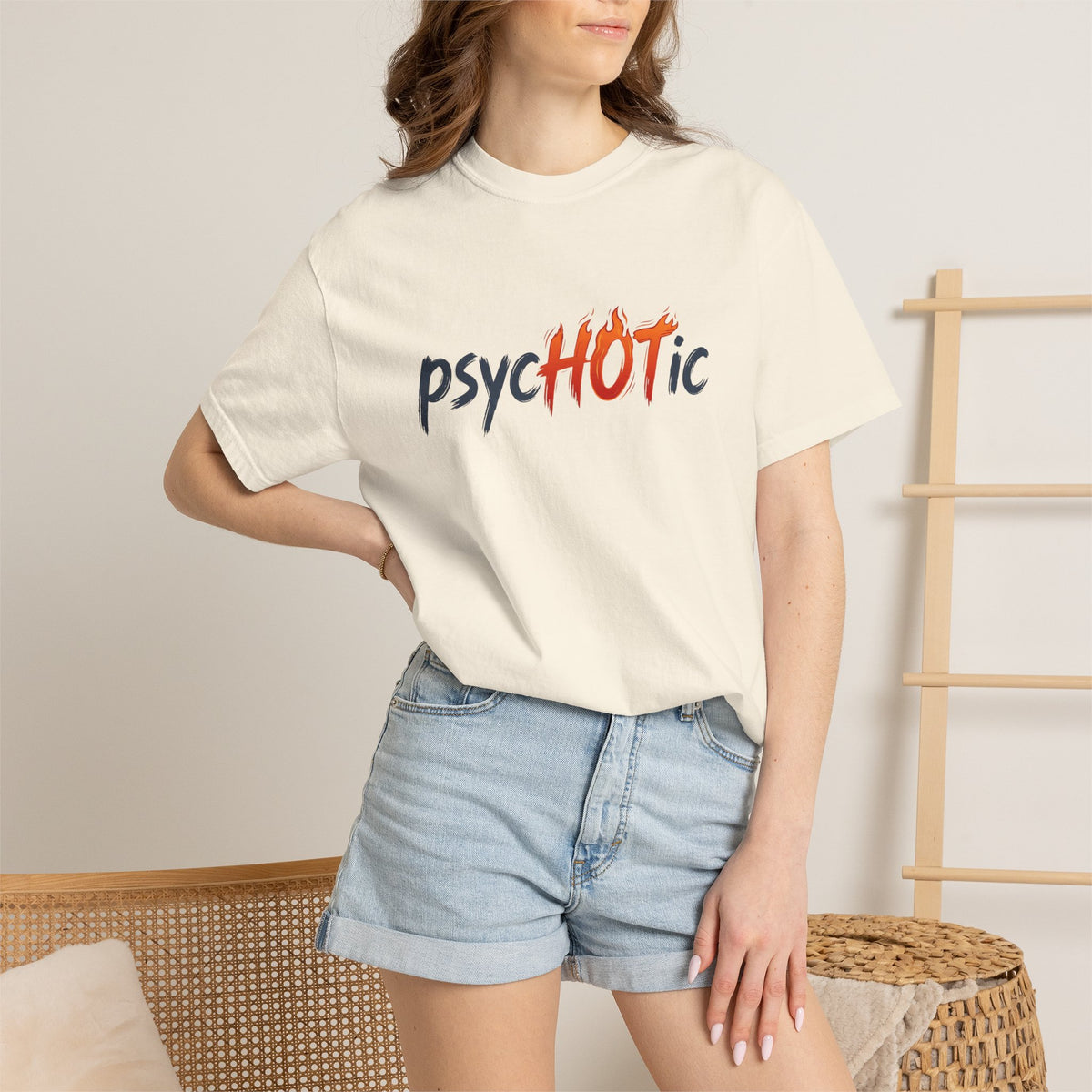 PsycHOTic - Flame Graphic T-Shirt