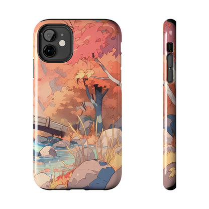 Amberglow - Anime Fall Phone Case