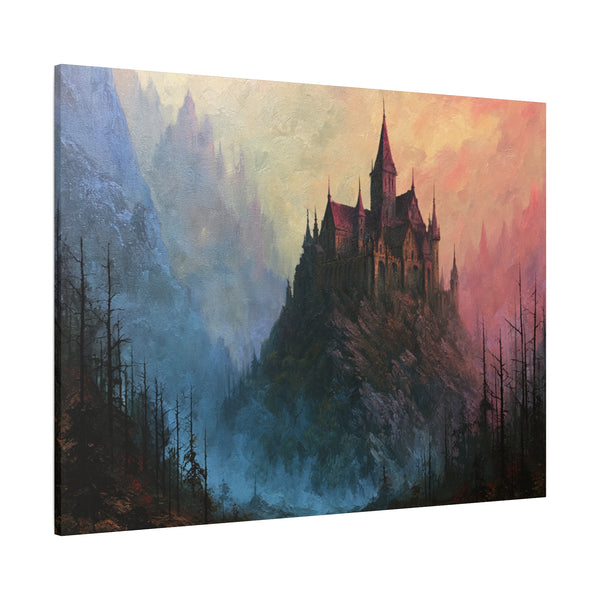 Pillar Keep - Textured Fantasy Wall Art