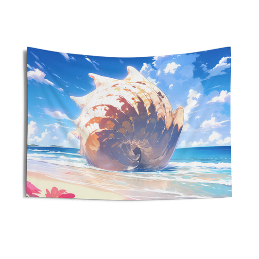 The Hermit Washed Ashore - Anime Tapestry