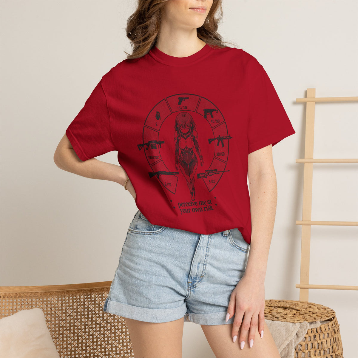 Perceive Me at Your Own Risk - Anime T-shirt