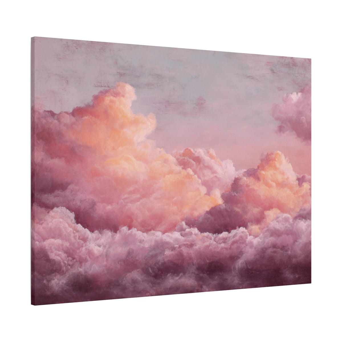 Rosy Skyscape - Pink Pastel Wall Art