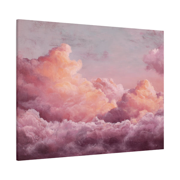 Rosy Skyscape - Pink Pastel Wall Art