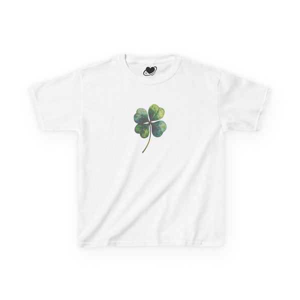 Y2K Four Leaf Clover Baby Tee 🍀