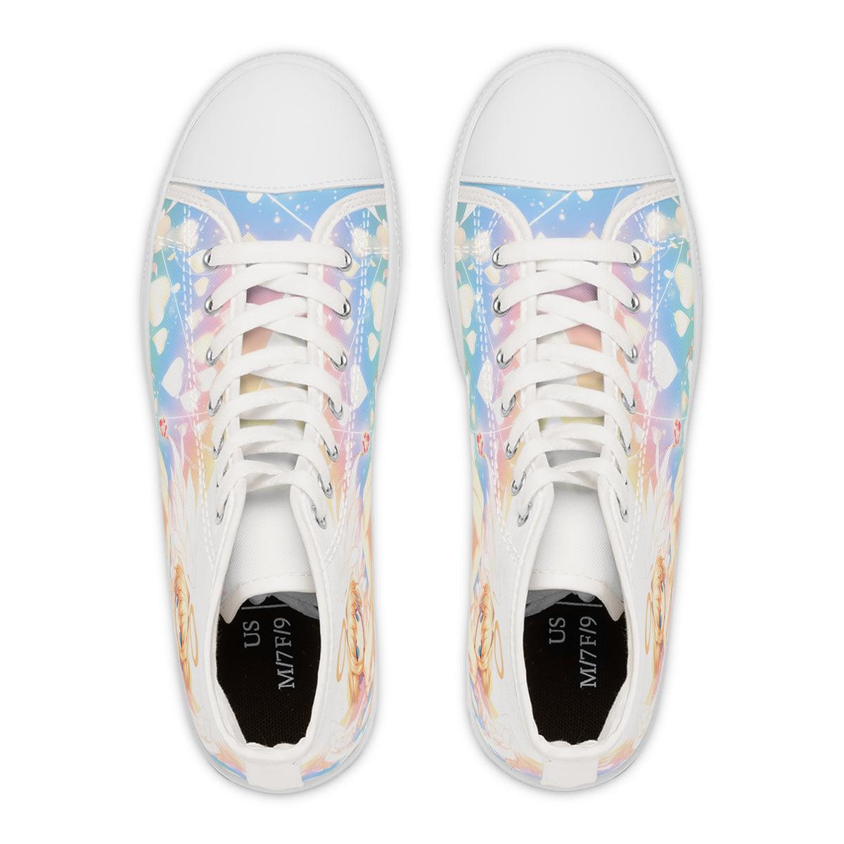 Angel Party - Cute Anime High Top Sneakers