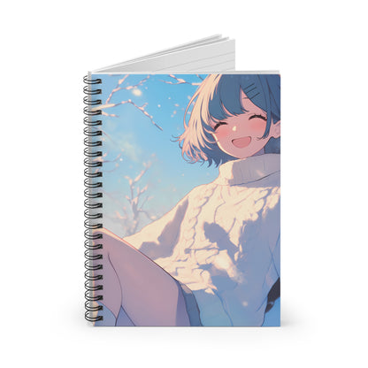 Winter Day - Cute Anime Notebook