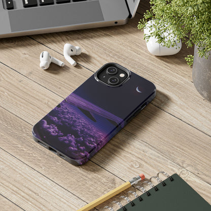 Synthetic Dreams - Aesthetic Purple Phone Case