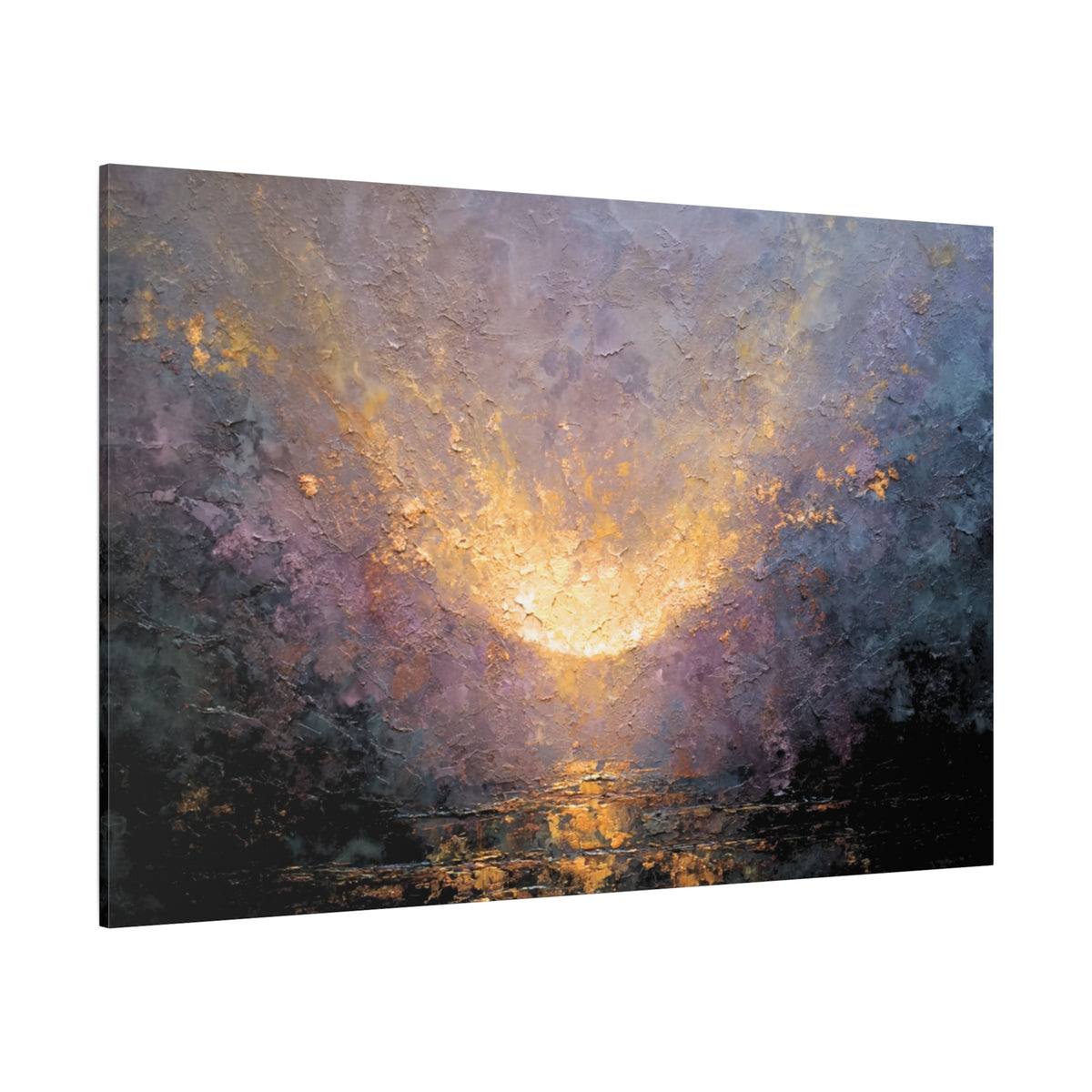 Angelic Visitation - Abstract Textured Wall Art