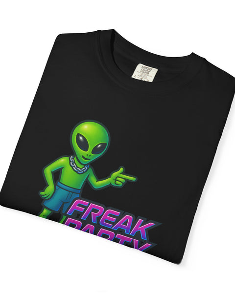 Freak Party - Y2K Alien Graphic T-Shirt