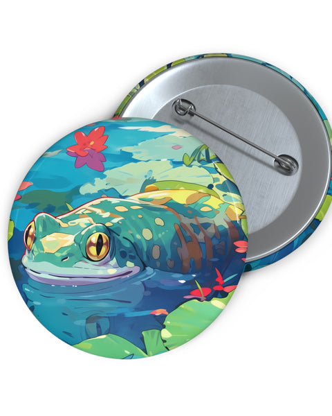 Unbothered - Anime Button Pin