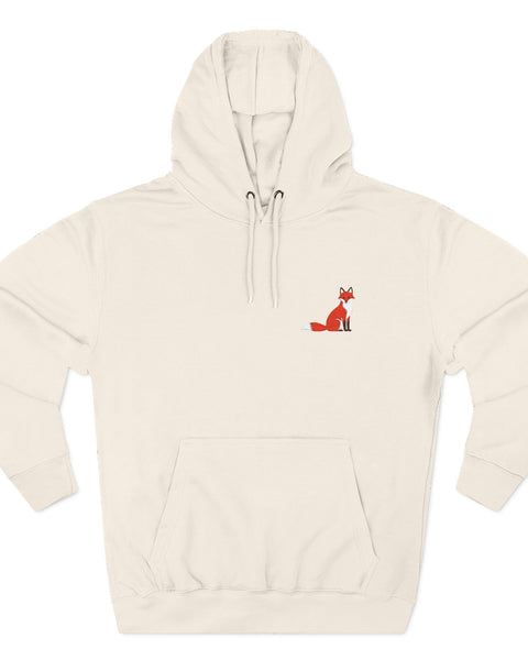 Wise One - Cute Embroidered Fox Hoodie