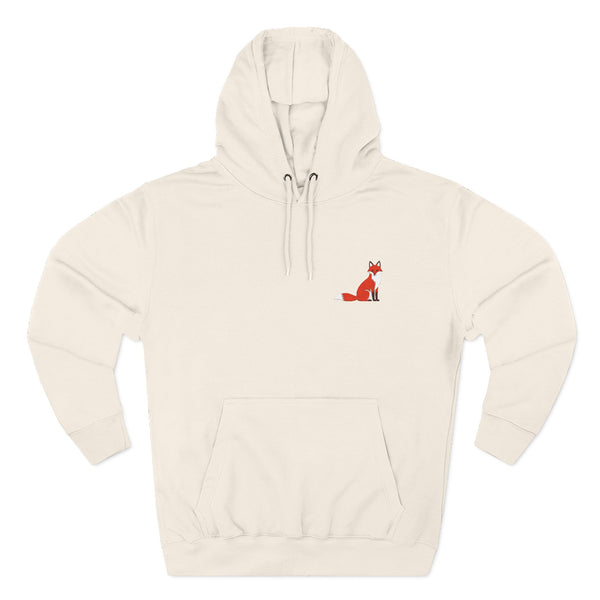 Wise One - Cute Embroidered Fox Hoodie