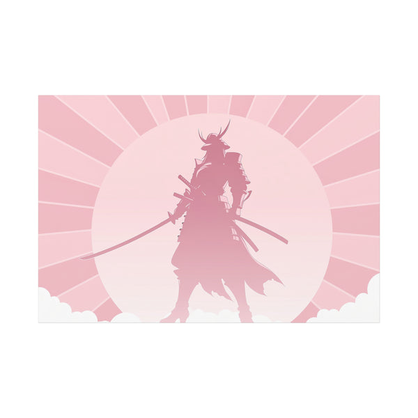 Pretty Shogun Z - Pink Anime Wall Art