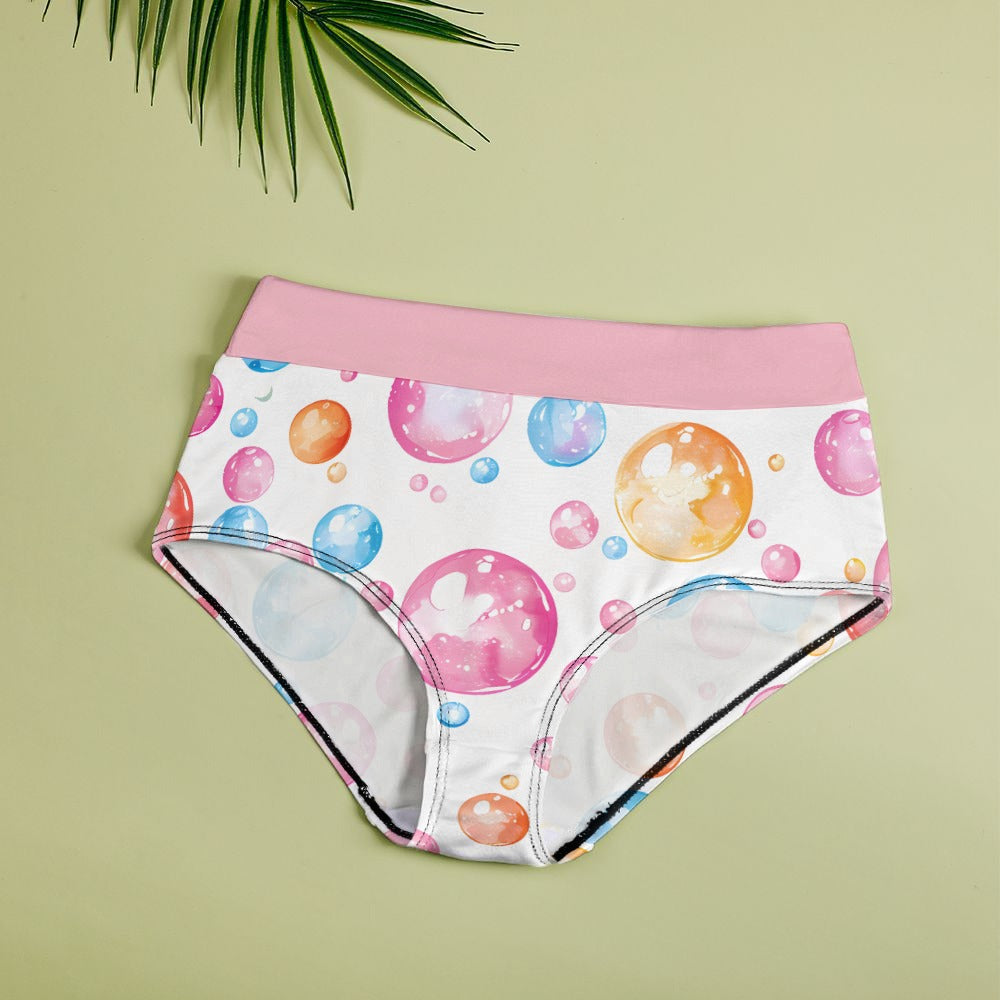 Bubble Burst - Cute High Waist Panties