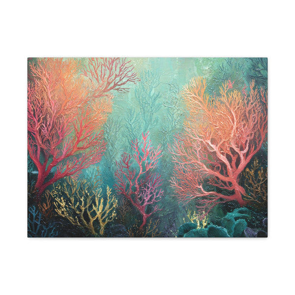 Rainbow Reef - Textured Undersea Wall Art