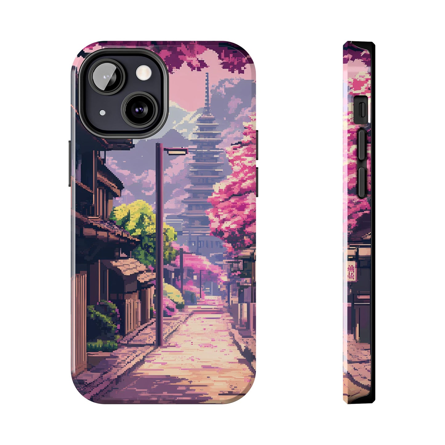 Temple Street - Anime Cherry Blossom Phone Case