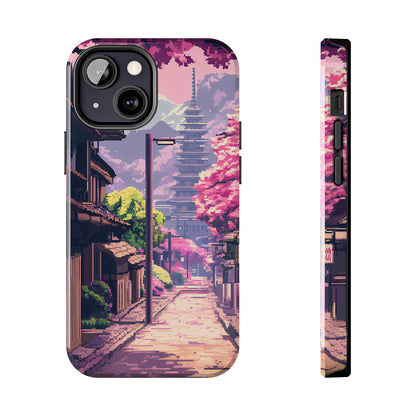 Temple Street - Anime Cherry Blossom Phone Case