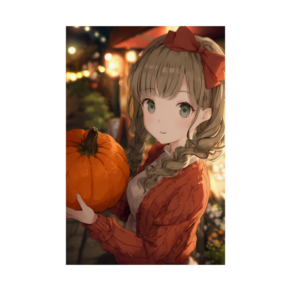 Fall Date - Anime Autumn Poster