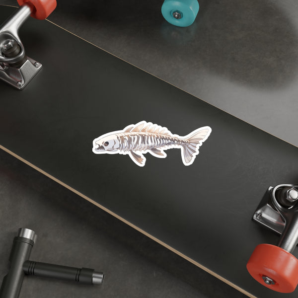 Amazing Bone Fish - Anime Fish Skeleton Sticker