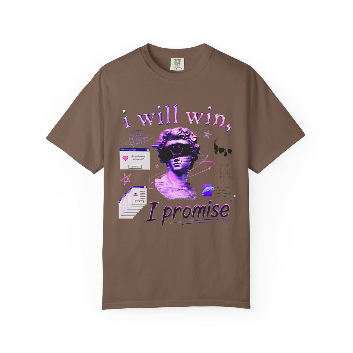I Will Win - Schizopost Vaporwave Aesthetic T-Shirt