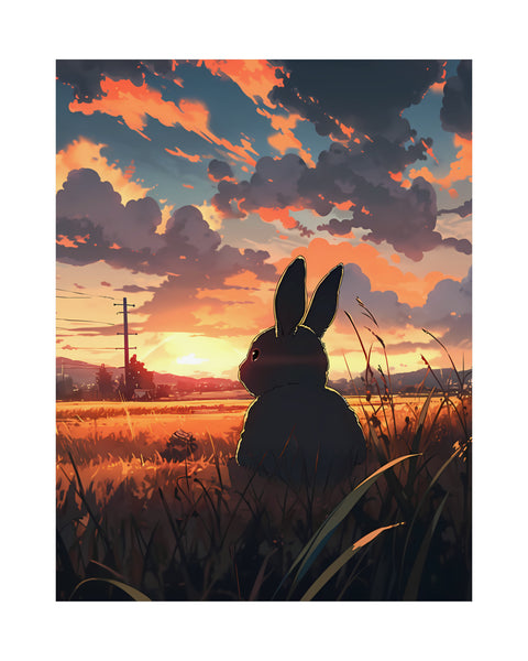 One Last Look - Cute Anime Poster