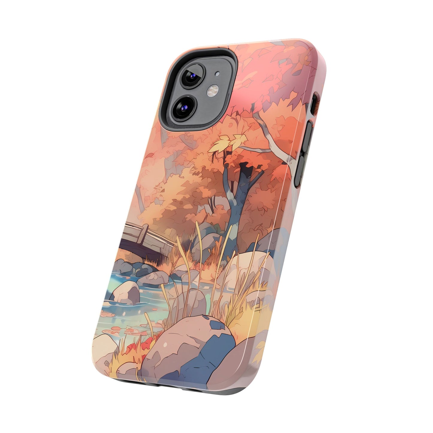 Amberglow - Anime Fall Phone Case