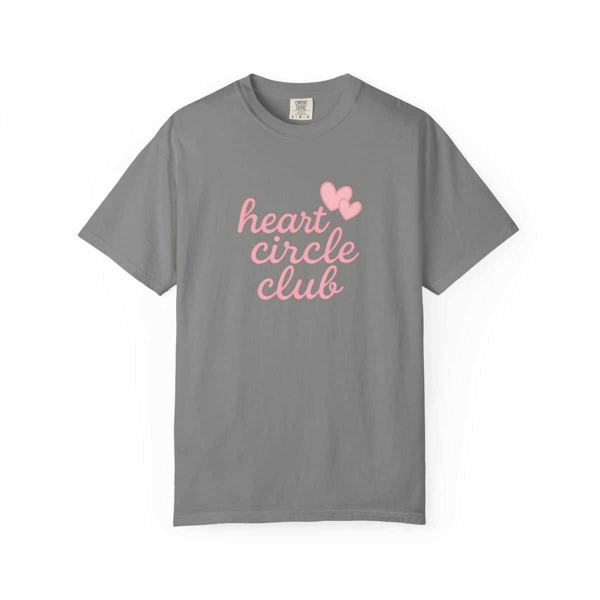 Heart Circle Club - Official Cute Graphic T-Shirt
