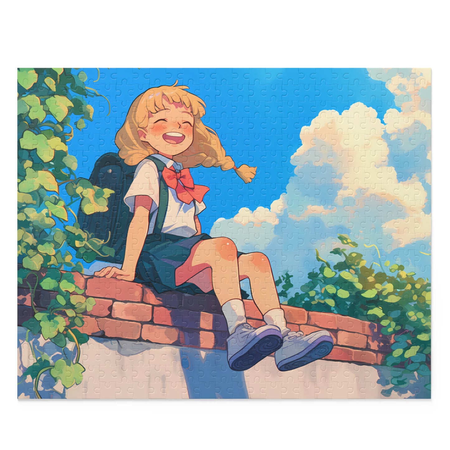 Last Day of School - Cute Anime Puzzle