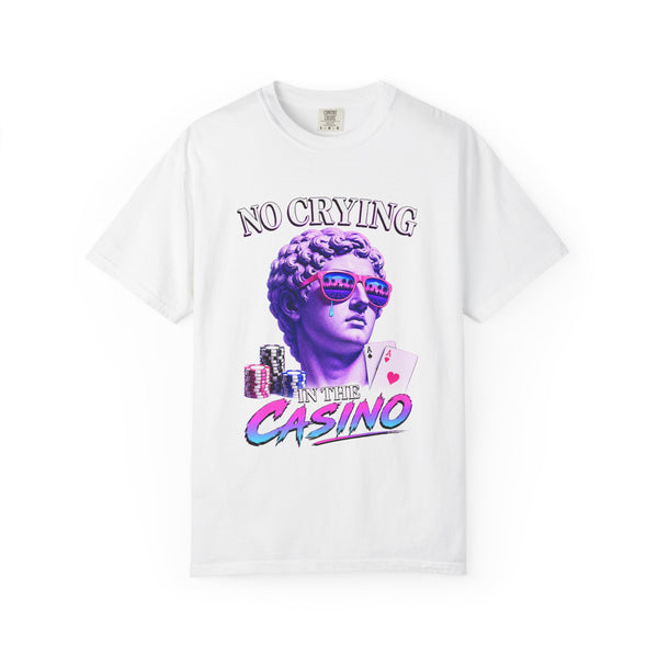 No Crying in the Casino - Vaporwave Meme T-Shirt