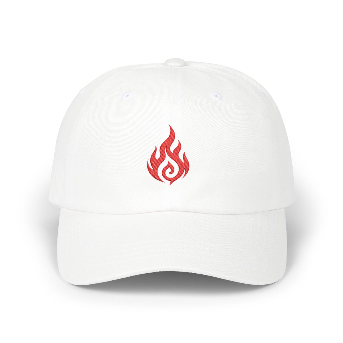 Symbol of Fire - Embroidered Cotton Baseball Cap