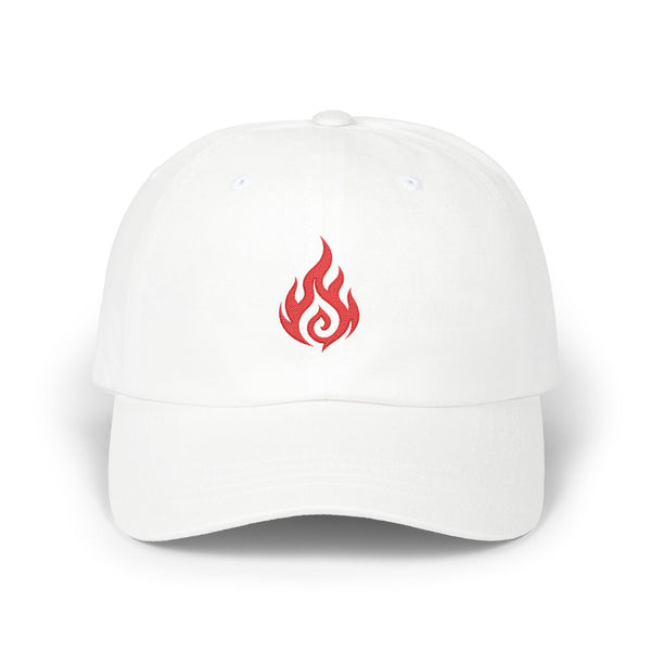 Symbol of Fire - Embroidered Cotton Baseball Cap