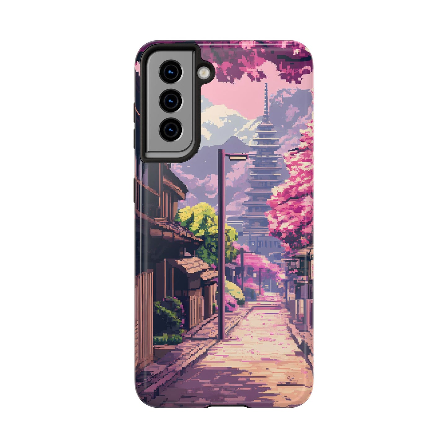 Temple Street - Anime Cherry Blossom Phone Case