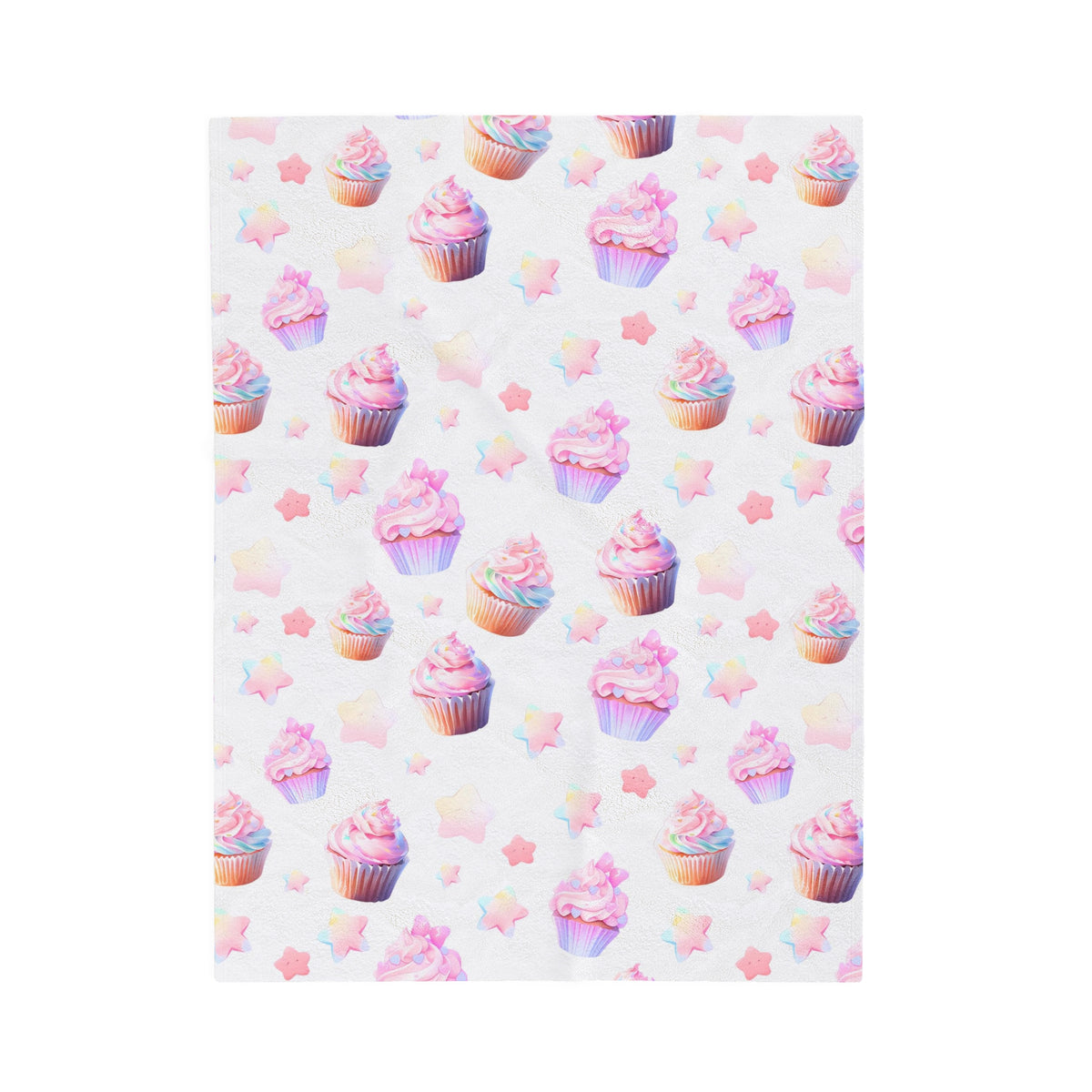 Cupcake Party - Cute Anime Throw Blanket