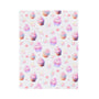 Cupcake Party - Cute Anime Throw Blanket