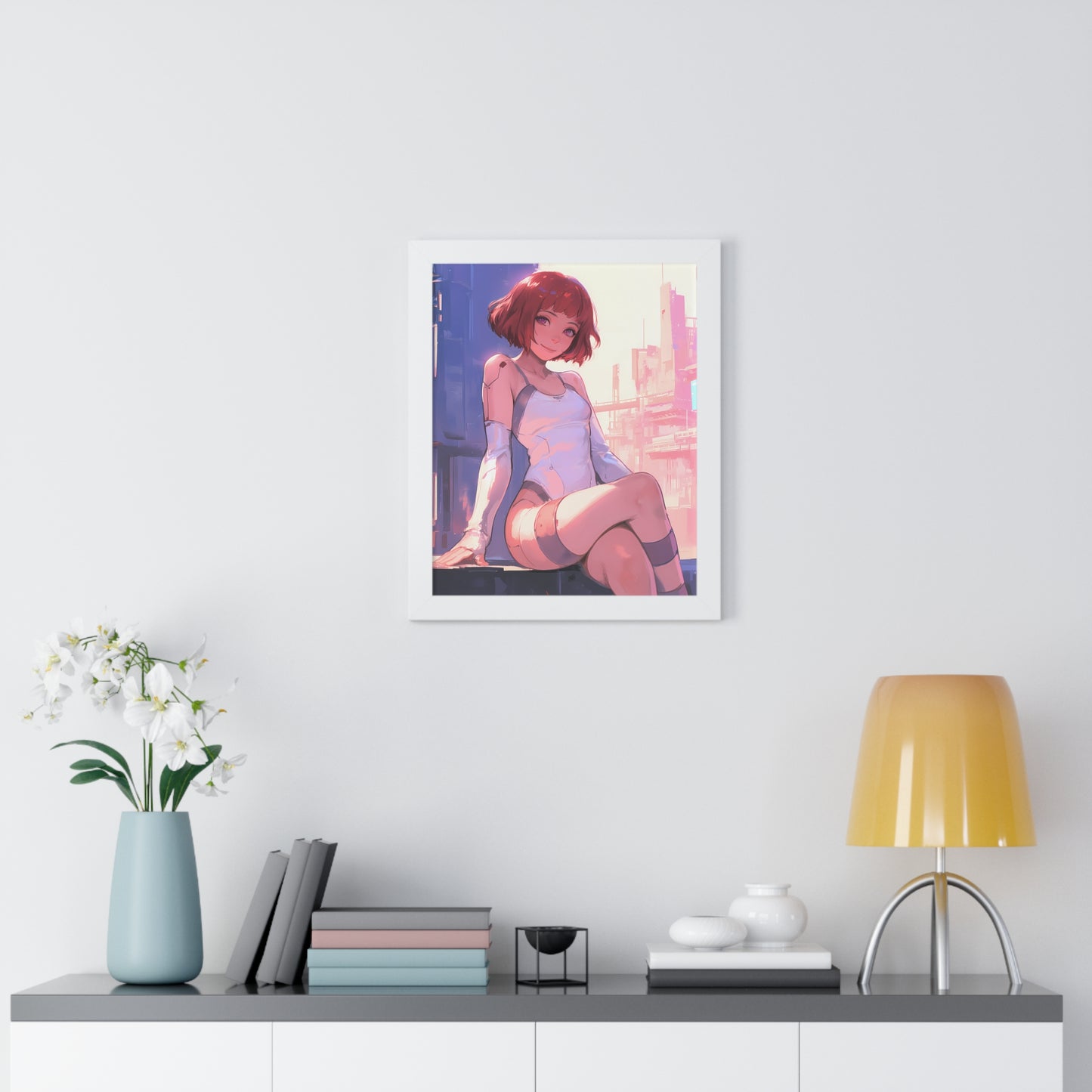 Shining Future - Anime Framed Poster