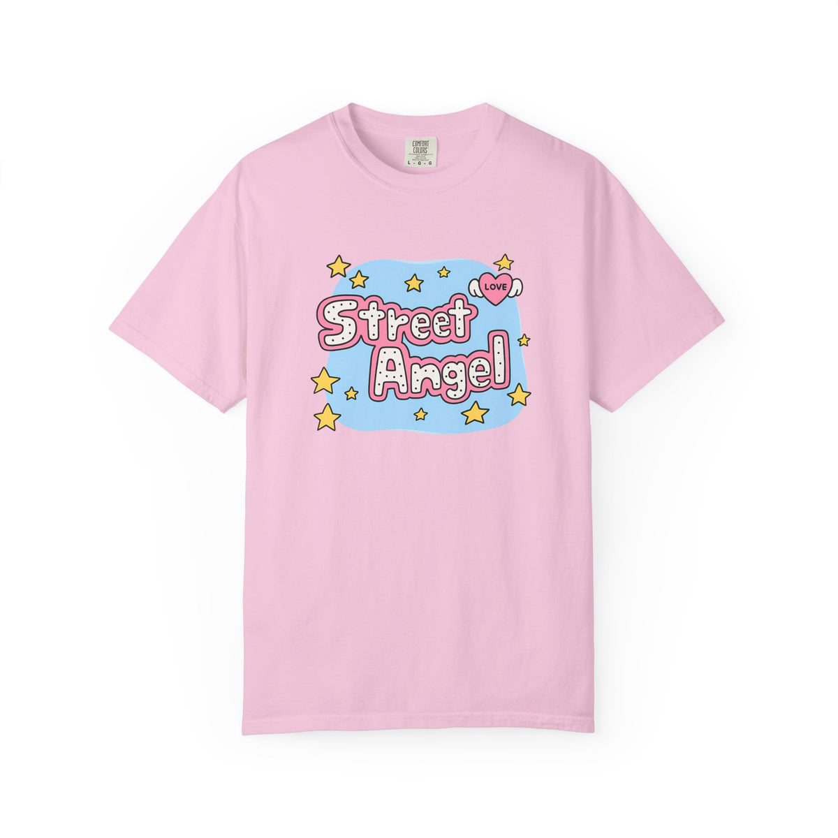 Street Angel - Cute Girly Graphic T-Shirt
