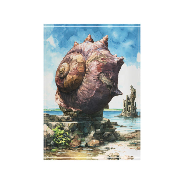 Tidekeeper Shell - Dreamblock Acrylic Block Art