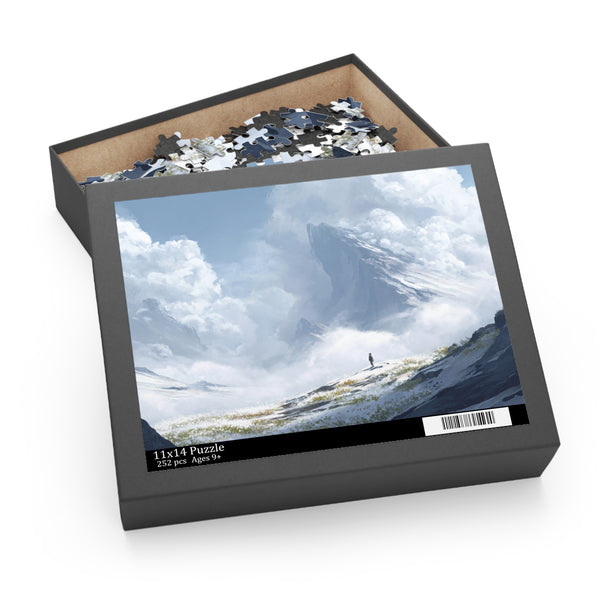 Ivory Heights - White Fantasy Puzzle
