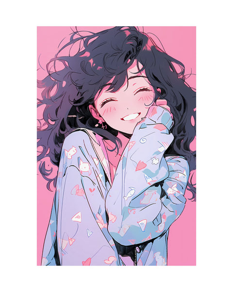 Jammies Aesthetic - Cute Anime Girl Poster