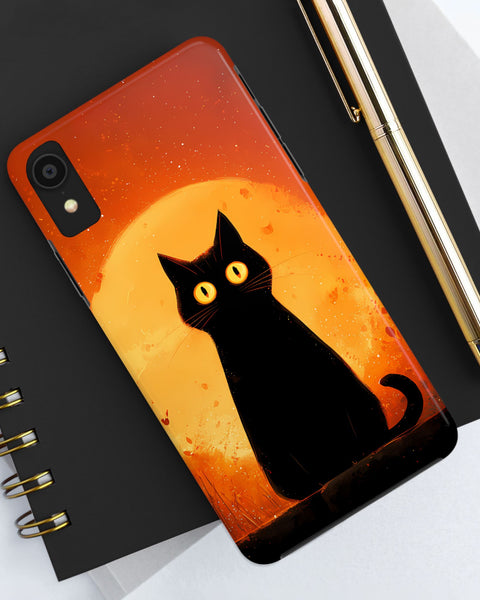 Mischief Night - Cute Anime Cat Phone Case
