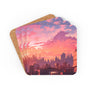 Sunset Over Khazas - Anime Coaster Set