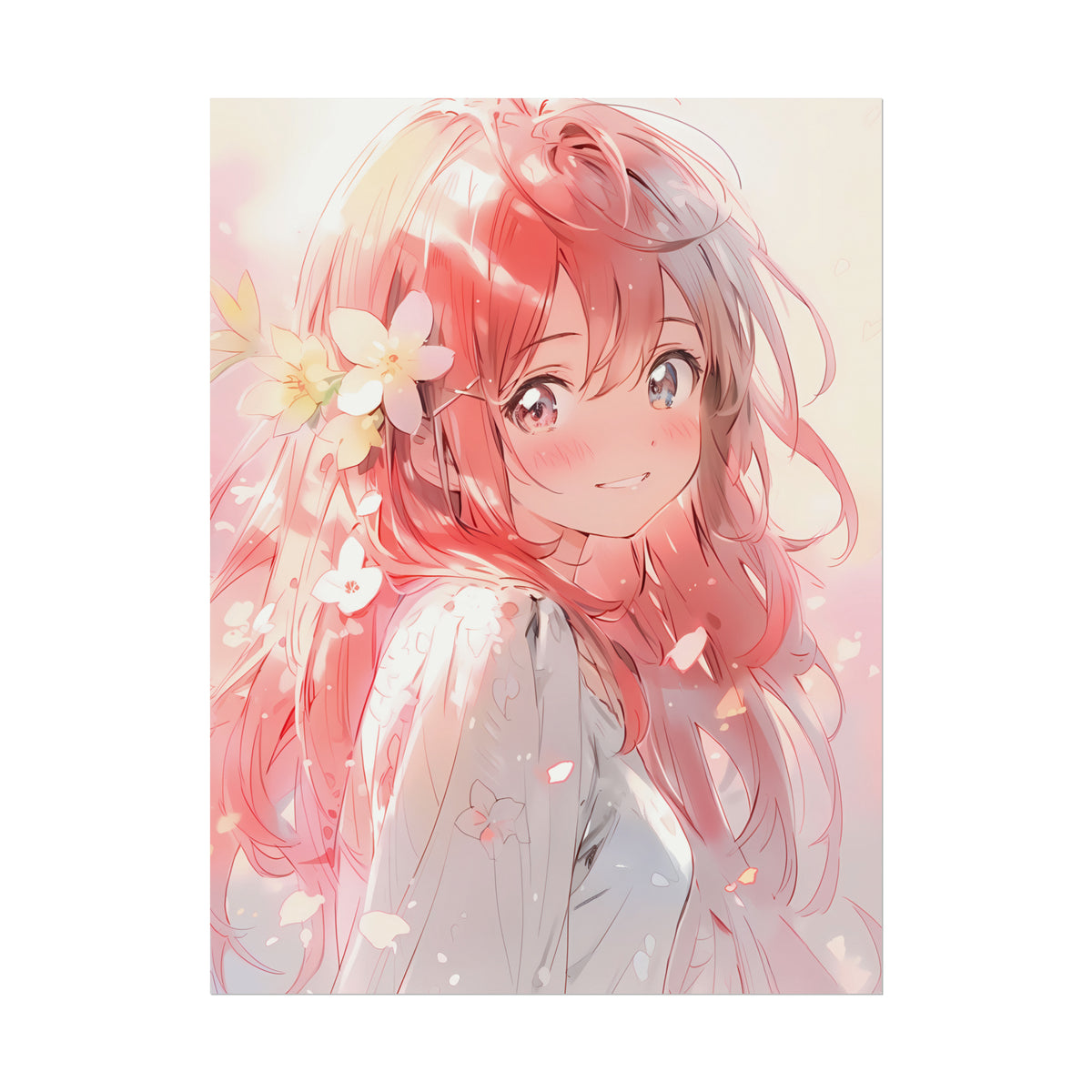 The First Child Autumn EX - Anime Watercolor Poster